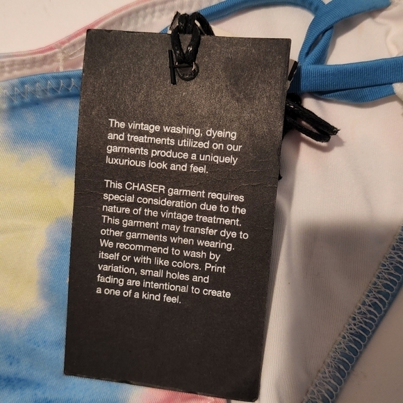 Chaser Strappy Side Bikini Bottom Tie Dye - Picture 5 of 6